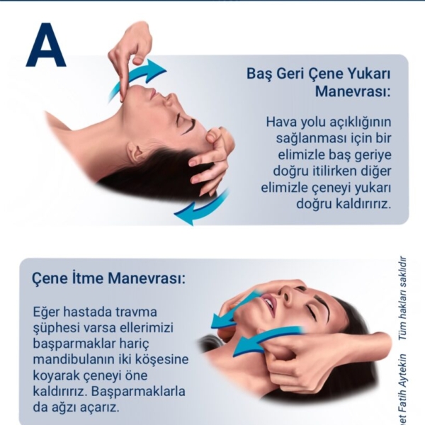 ABC first aid emergency airway circulation breathing maneuver disaster booklet guide